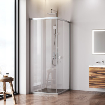 Душевое ограждение 100x80 см, без поддона