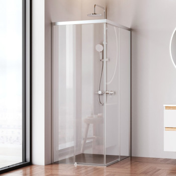 Душевое ограждение 100x80 см, без поддона