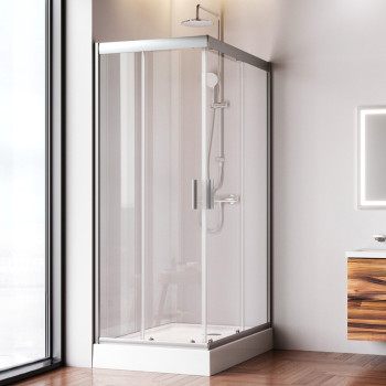 Душевое ограждение 120x80 см, без поддона