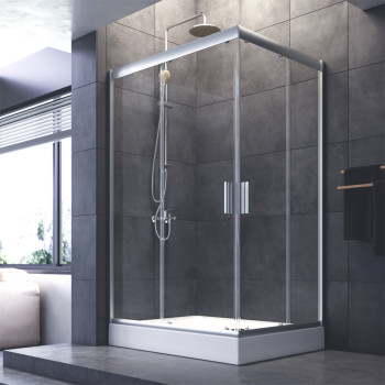 Душевое ограждение 120x90 см, без поддона