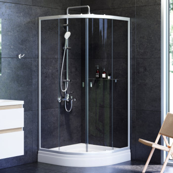 Душевое ограждение 90x90, c поддоном
