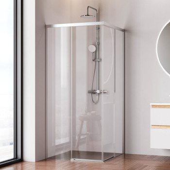 Душевое ограждение 90x90 см, без поддона