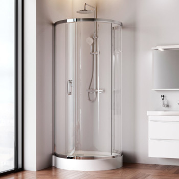 Душевое ограждение 95x95 см, без поддона