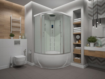 Душевой бокс Erlit ER4320T-W3 (1200x1200x2180)