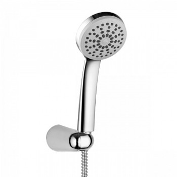 Душевой комплект Lemark LM0801C лейка 1-функц. 90х225мм, держатель настенный, шланг душевой