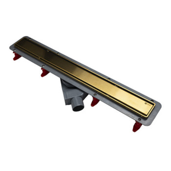 Душевой лоток POINT Деметра золото 850 арт PN50685G