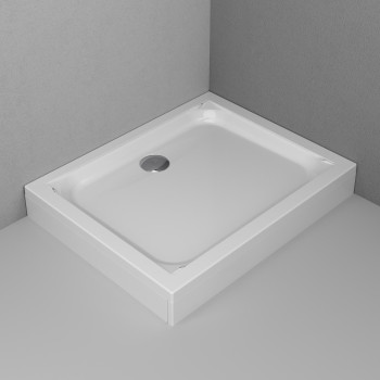 Душевой поддон, 100x80 см