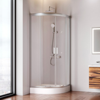 Душевой уголок 80х80 см, без поддона