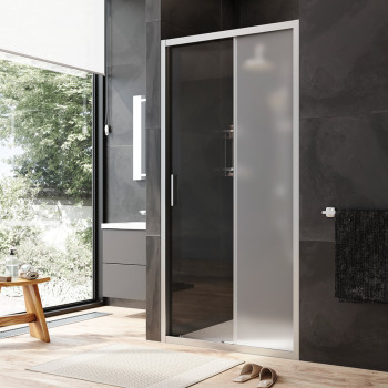 Дверь душевая в нишу 100x195 см, раздвижная