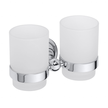 Двойной держатель зубных щеток, стаканы