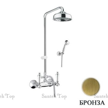 FIORE GIOIELLI-SKY_Old BRONZE 09. Z614. Z0 Sh-Pipe_ДУШ