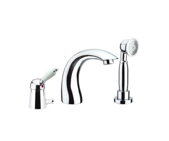 FIORE - IMPERIAL- chrome 5105 ванна на 3 отв.с душ.гарн