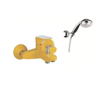 FIORE KEVON - CHIC 8150 ВАННА с душ. гарнитуром yellow/chrome