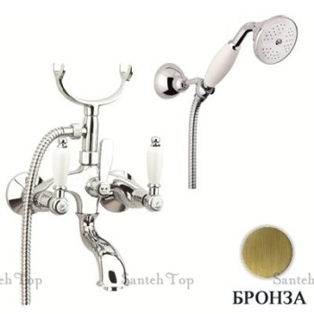 FIORE MARGOT COLONIALE_Old BRONZE 02. 0611. Z1 Ванна Лейка ретро