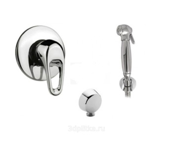 FIORE PLANET 1315 гигиенический встроенный душ, шланг 120 см