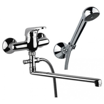 FIORE PLANET 4250 для ванны - длинный излив (30см), с душ.гарн.