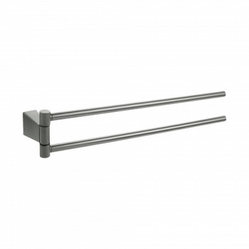 Fixsen TREND GRAPHITE FX-98002А Полотенцедержатель рога 2-ой, графит-сатинFX-98002А
