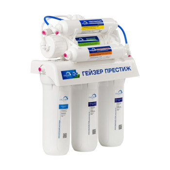 Гейзер Престиж М (20007) (кран №7, бак-12л, JG) обратный осмос с минерализатором