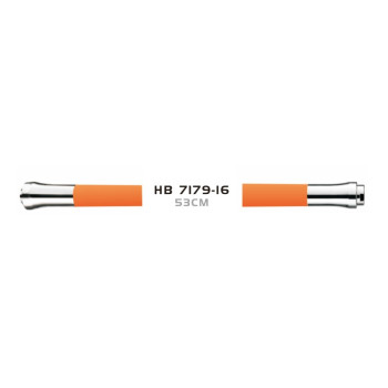 Гибкий излив для кухонного смесителя Haiba HB7179-16, оранжевый