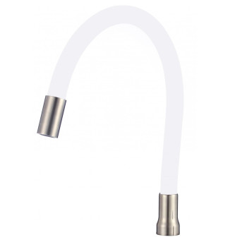 Гибкий излив для кухонного смесителя Savol S-CG02L, белый