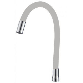 Гибкий излив для кухонного смесителя Savol S-CG04, серый