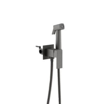 Гигиенический душ со смесителем BELZ B55805-3, оружейная сталь