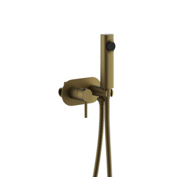 Гигиенический душ со смесителем BELZ B55807-5, брашированное золото
