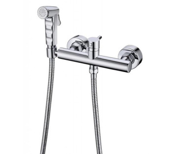 Гигиенический душ со смесителем Bravat D9140CP-RUS, хром