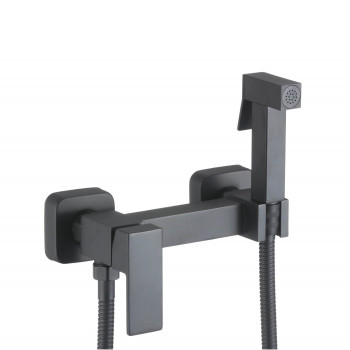 Гигиенический душ со смесителем D-Lin D180201-A, черный