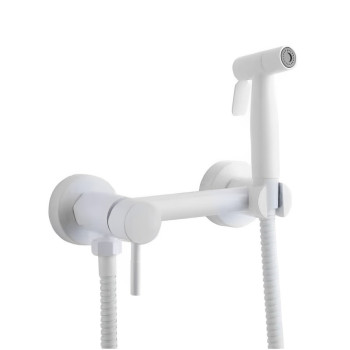 Гигиенический душ со смесителем FASHUN A57503-8, белый