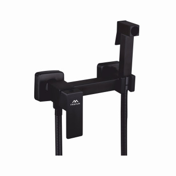 Гигиенический душ со смесителем FASHUN A57504-7, черный