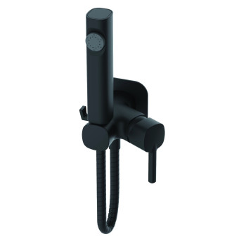 Гигиенический душ со смесителем Haiba HB5518-7, черный