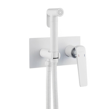 Гигиенический душ со смесителем Shevanik S8005F, белый