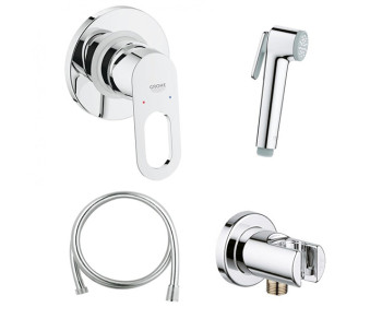 Grohe 124895 BauLoop Готовый комплект гигиенического душа