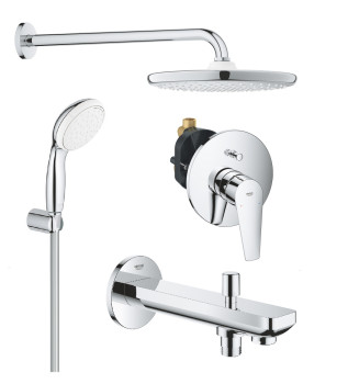 Grohe 127256 Набор для комплектации ванны Ø250/100 мм, 1/2 режима
