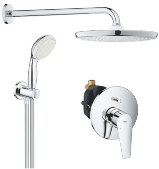 Grohe 127257 Набор для комплектации душа Ø250/100 мм, 1/2 режима