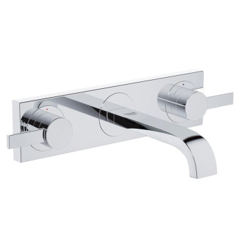Grohe 20 189 000 Allure Смеситель для раковины на 3 отв. (внешняя монтажная часть)