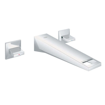 Grohe 20 348 000 Allure Brilliant Смеситель для раковины 210 мм, на 3 отв., настен., (внеш. м.ч)