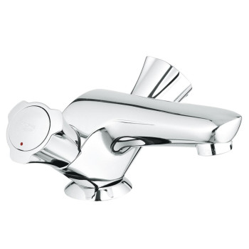 Grohe 21 390 001 Costa L Смеситель для раковины 78 мм, со сливным гарнитуром, резина