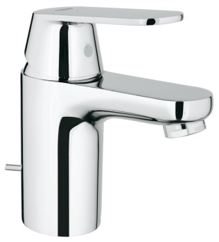 Grohe 23 377 00E Eurosmart Cosmopolitan Смеситель для раковины 78 мм, ES, со слив. гарн., EcoJoy