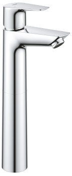 Grohe 23 761 001 BauEdge Смеситель для свободностоящей раковины 246 мм, гладкий, 5,7 л/мин