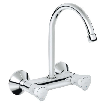 Grohe 31 191 001 Costa L Смеситель для кухни настенный, ∩ излив, резина