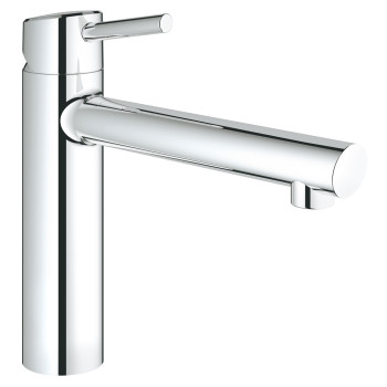 Grohe 31 210 001 Concetto Смеситель для кухни 128 мм, Г излив