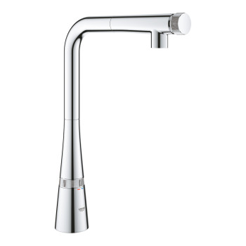 Grohe 31 593 002 Zedra Smart Control Смеситель для кухни 318 мм, выдвижной Г излив