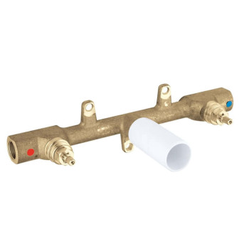 Grohe 32 706 000 Скрытая часть настенного смесителя для раковины на 2 отверстия