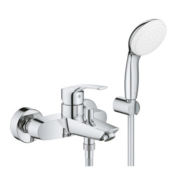 Grohe 33 302 003 Eurosmart 2021 Смеситель для ванны, с душевым набором