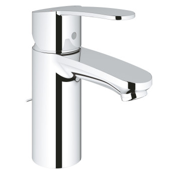 Grohe 33 557 20E Eurostyle Cosmopolitan Смеситель для раковины 84 мм, цепочка, EcoJoy
