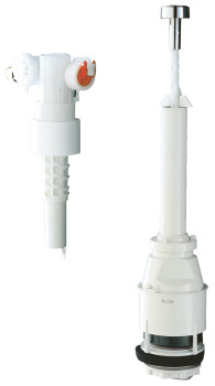 Grohe 37 078 PI0 Servo Смывной клапан, боковой залив, 3/8"