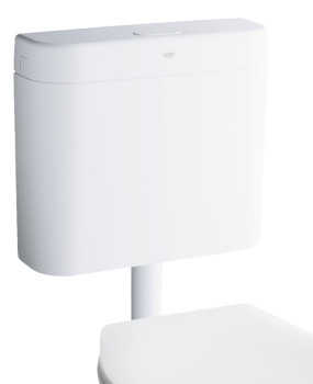 Grohe 37 355 SH0 Смывной бачок для унитаза наружного монтажа, 6/9 л, ABC