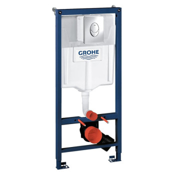 Grohe 38 721 001 Rapid SL 3 в 1, для подвесного унитаза, Набор (панель+рама+уголки) 0 Хром